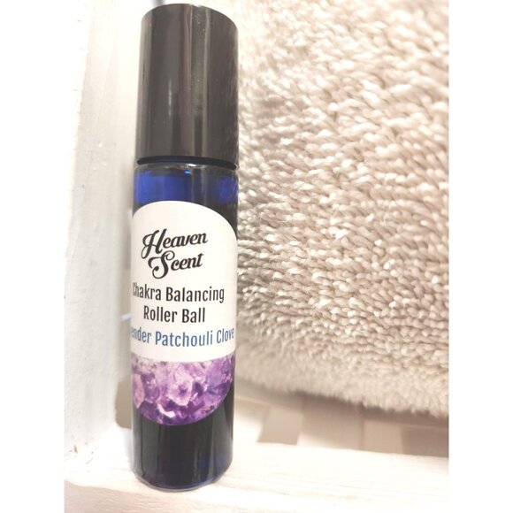 Lavender Patchouli Clove Aromatherapy Roller Ball: Natural Essential Oil Blend - Picture 8 of 10